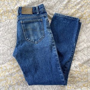 Vintage Lee jeans 14” flat waist
